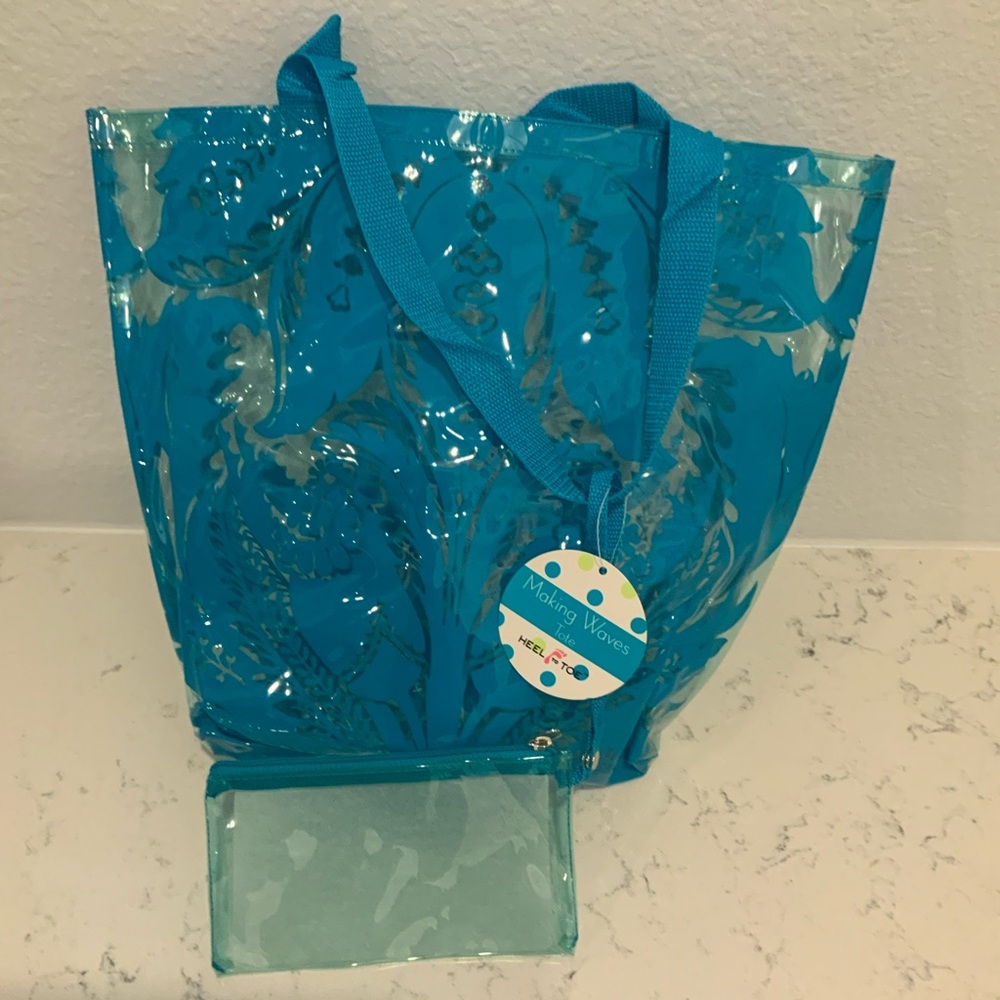 Sally Beauty Heel to Toe Making Waves tote Bag